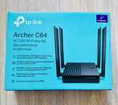 Tp-link Archer C64 AC1200 WI-FI роутер два диапазона гигабитный