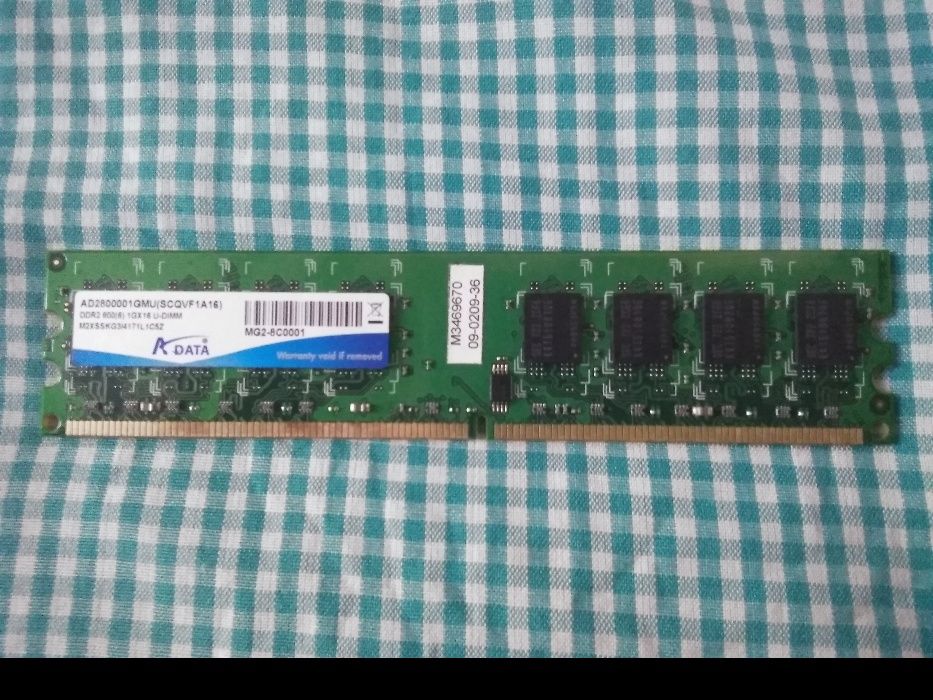 Рам памет Аdata (1Gb DDR2 800Mhz 240pin) 1ГБ ДДР2