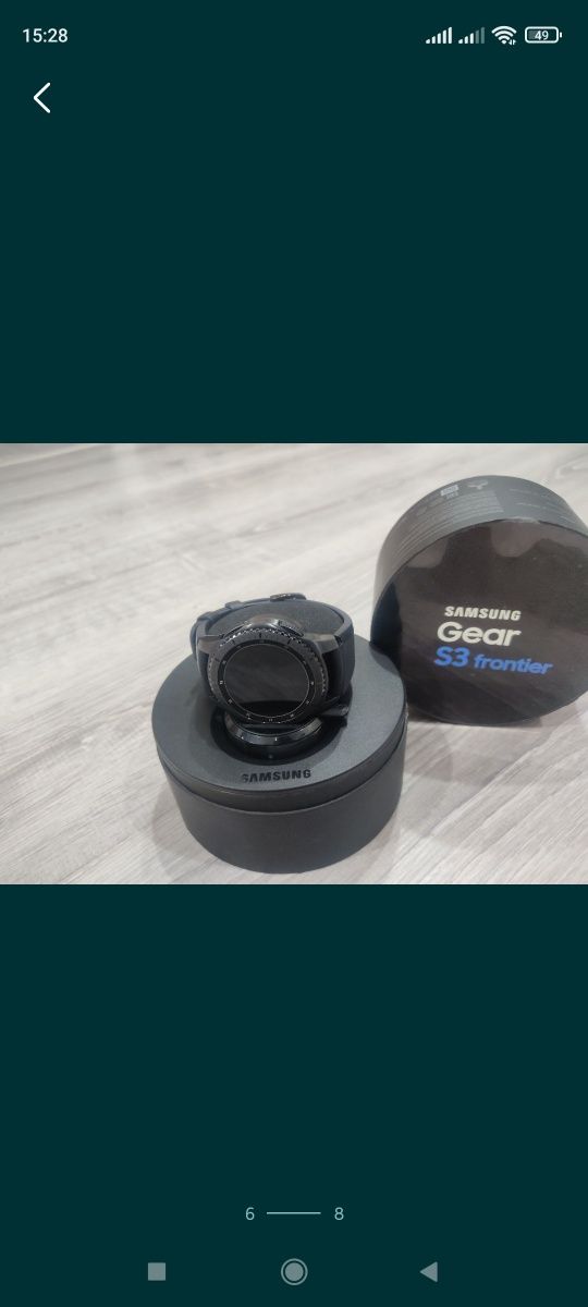 Продам часы samsung Gear s3 frontier