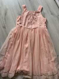 Розова детска рокля