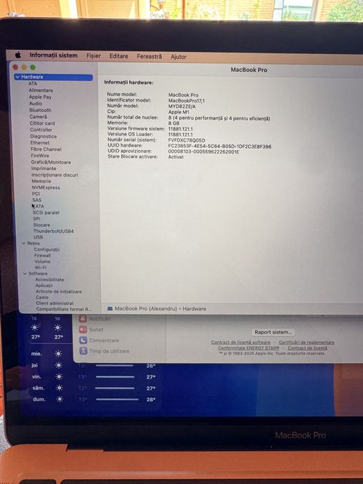 MacBook Pro M1 2020 ca nou