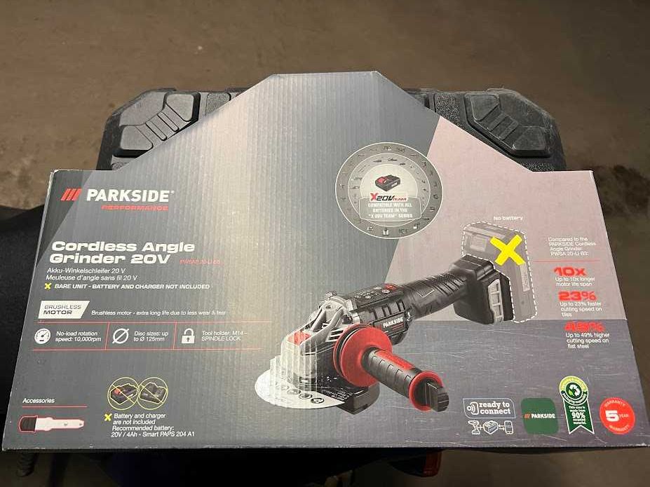 Ъглошлайф Parkside Performance 125mm X20