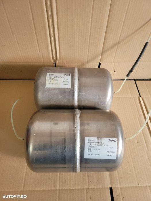 Rezervor Aer Suspensie Pneumatica Mercedes ML GLE W166 X166 An 2011-2018 Cod A1663200015 A1663200115