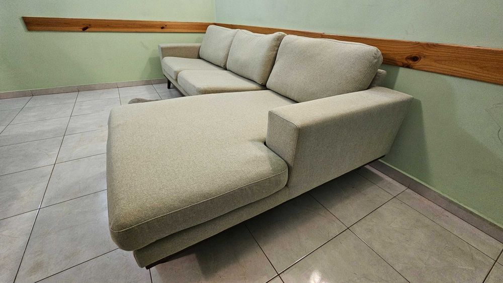 Ъглов сив диван*Почти неизползван*доставка