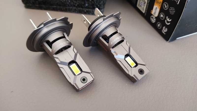 Set 2 Becuri Bec Led Auto H7 NOVSIGHT MINI N64 6500K 70W/SET 16.000lm