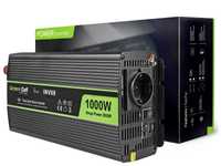 Convertor De Tensiune, 12V 1000W, Sinus Pur Green Cell INV16