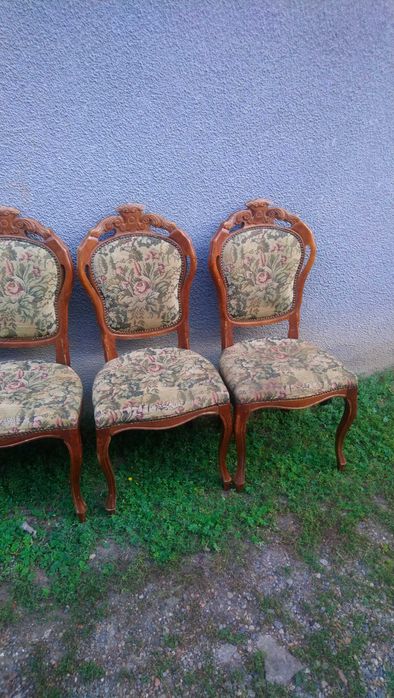 Set de 4 scaune vintage , stil Ludovic