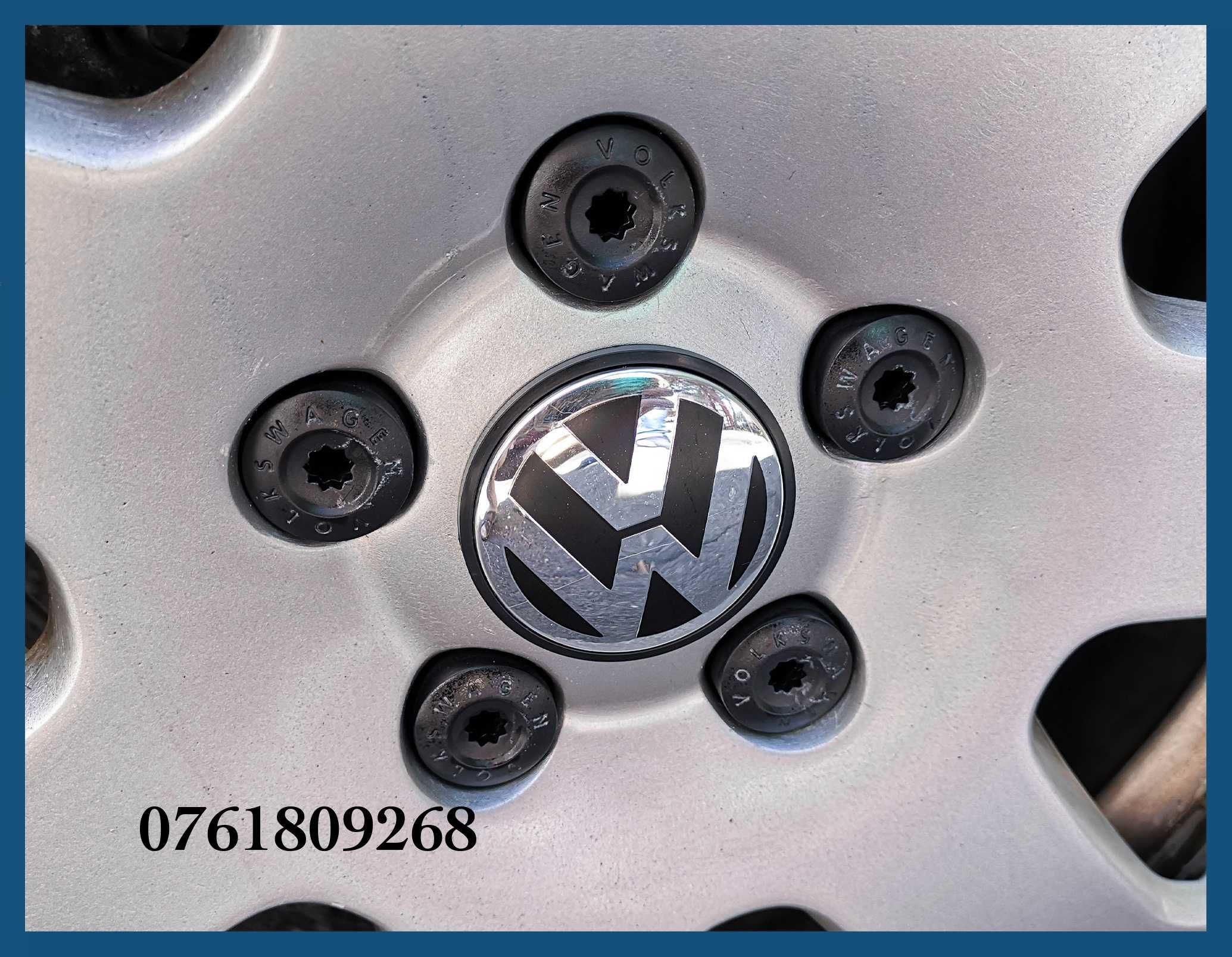 Set 4 capace 56mm 1J0601171 jante aliaj VW Golf Jetta Passat Tiguan