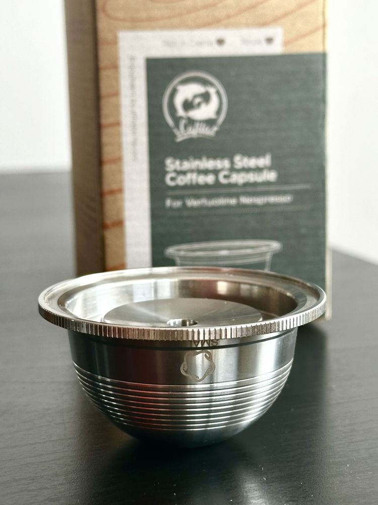 Метална капсула за Nespresso Vertuo кафемашини от неръждаема стомана