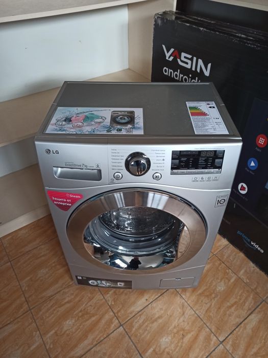 Стиралная LG DirectDrive TrueSteam Стиралный паровой Sensor Стиралка