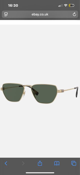 Чисто нови unsiex слънчеви очила Burberry модел B3146