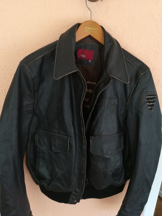Geaca piele Zara Man Xl bărbați