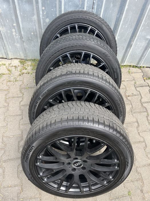 Jante 5x112mm, anvelope iarna 245/45 R19, Audi VW Seat Skoda Mercedes