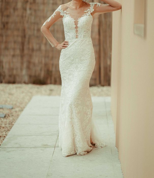 Rochie de mireasă elegantă – stare impecabilă, preț avantajos