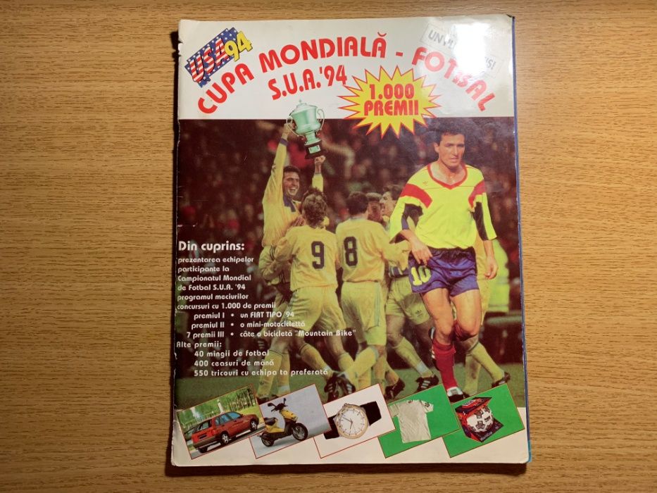 Album fotbalisti Panini, Camp. mondial SUA’94