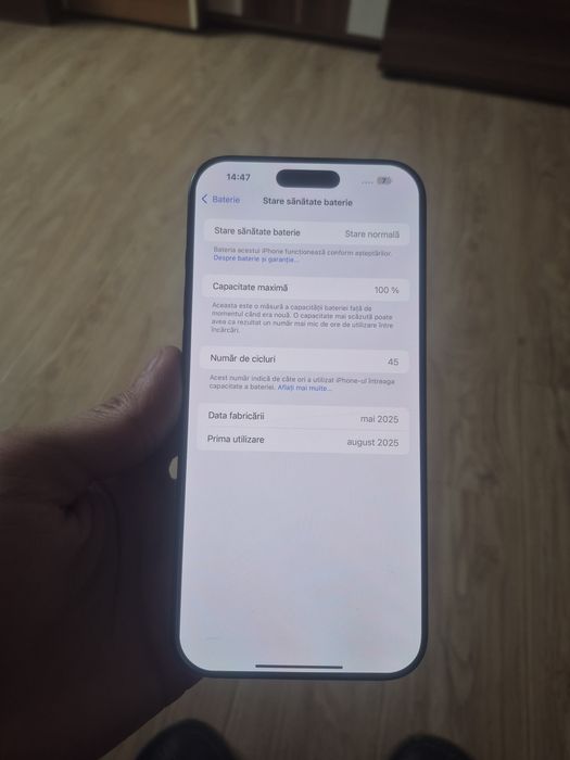 Iphone 16 pro max nou 256gb