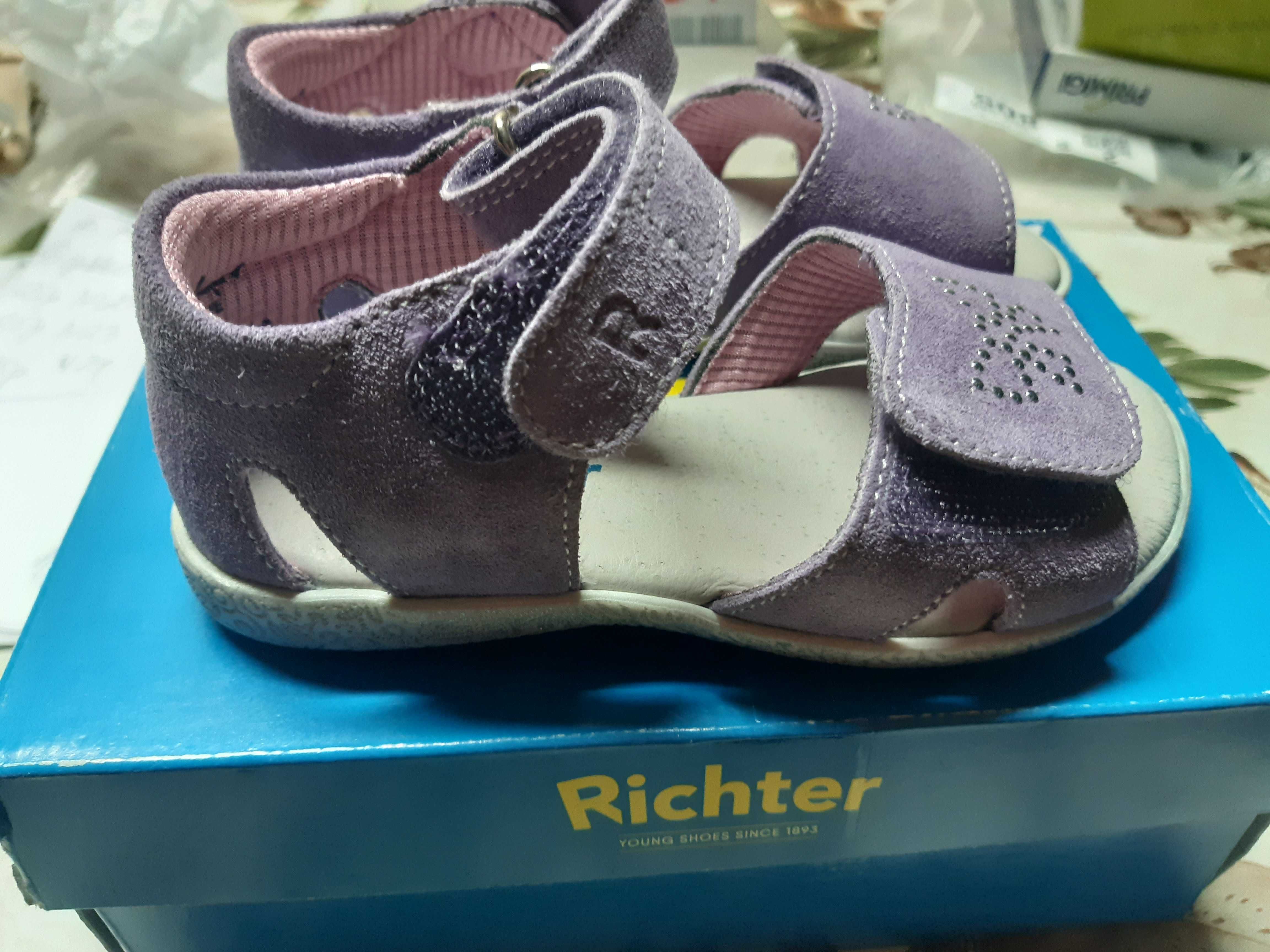 Richter №25 сандали естествена кожа