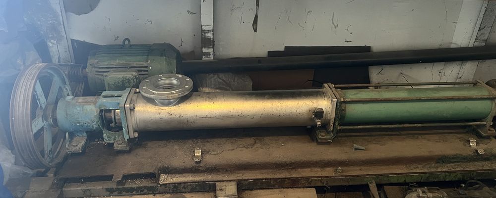 Pompă industrială NETZSCH NEMO + motor AEG 11 kW – Germania