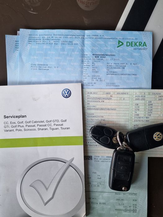 Vand / Schimb Volkswagen Tiguan 4x4- 2.0 Diesel