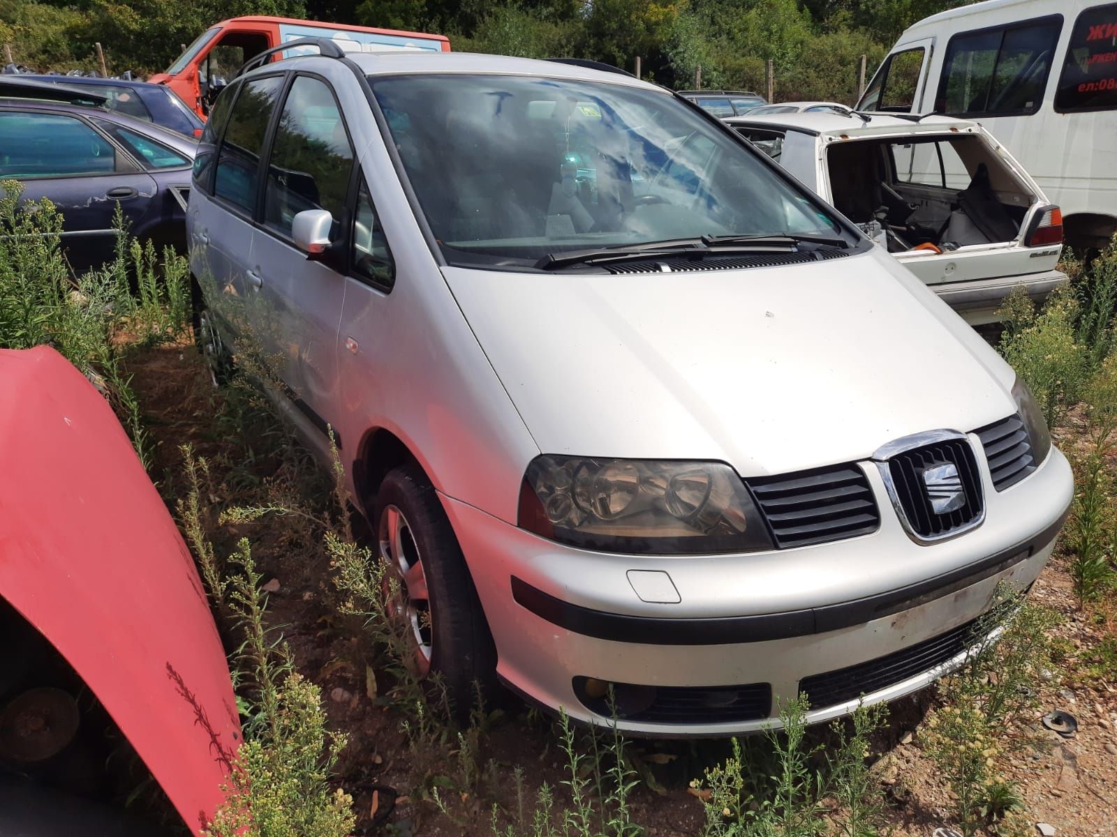 Seat Alhambra 1.9tdi - 116коня автоматик на части