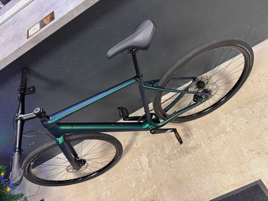 Bicicleta CUBE Nulane C:62 SLT Goblin Black 2025