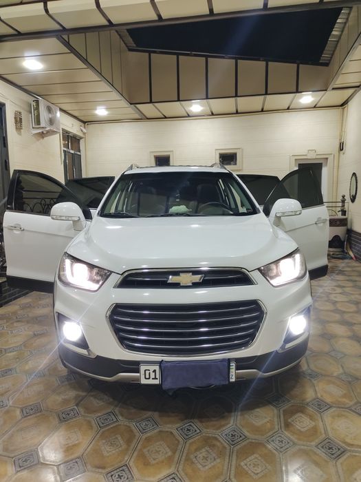 Captiva 4 qilingan xujjatdayam Avtomat rangi Oq benzinda.