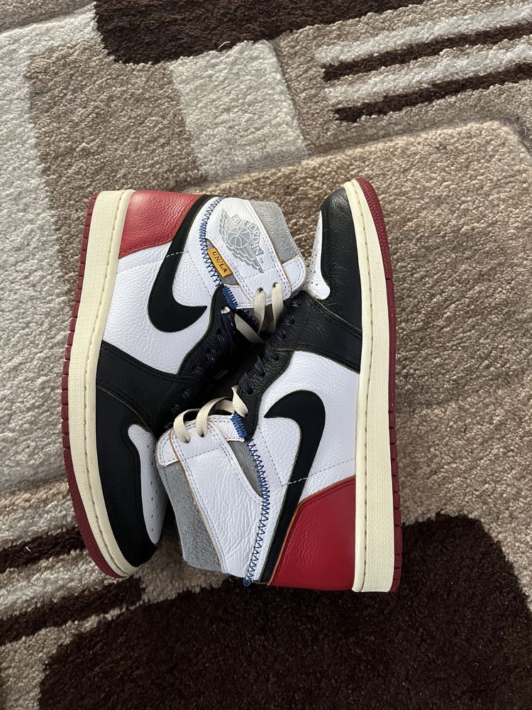 Jordan x Union Air Jordan 1 Retro High OG NRG "Black Toe" sneakers