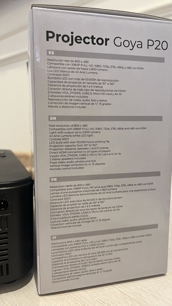 Проектор Prixton Goya P20