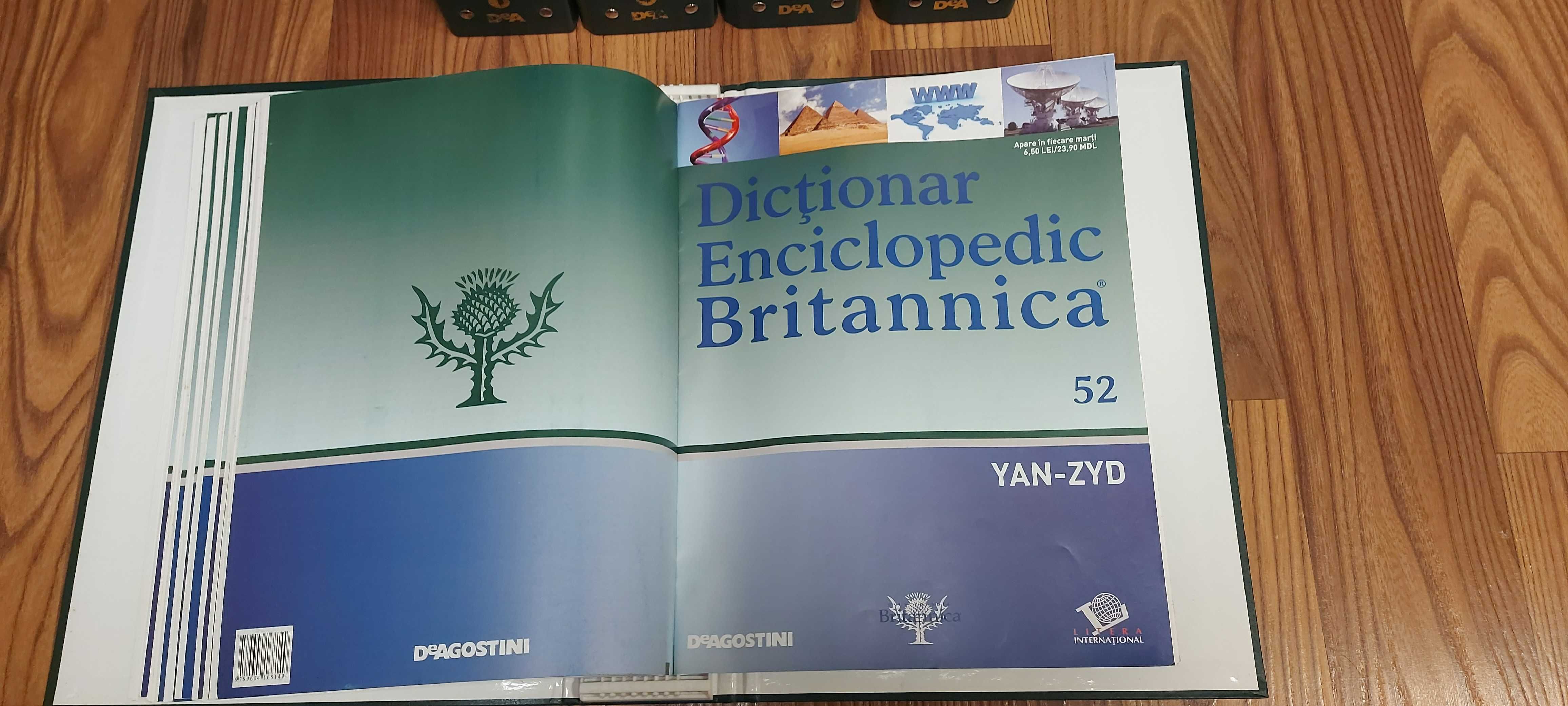 Vand colectia "Dictionar Enciclopedic Britannica".