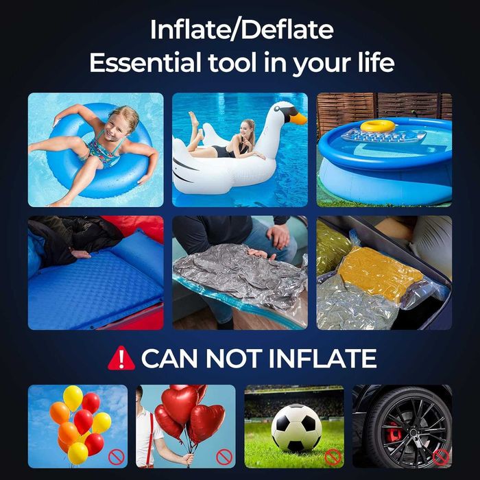 Електрическа въздушна помпа SUPPOU