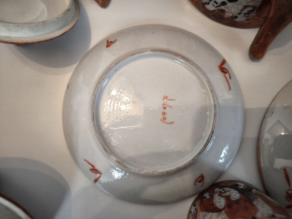 Порцеланов сервиз за чай Кутани Япония