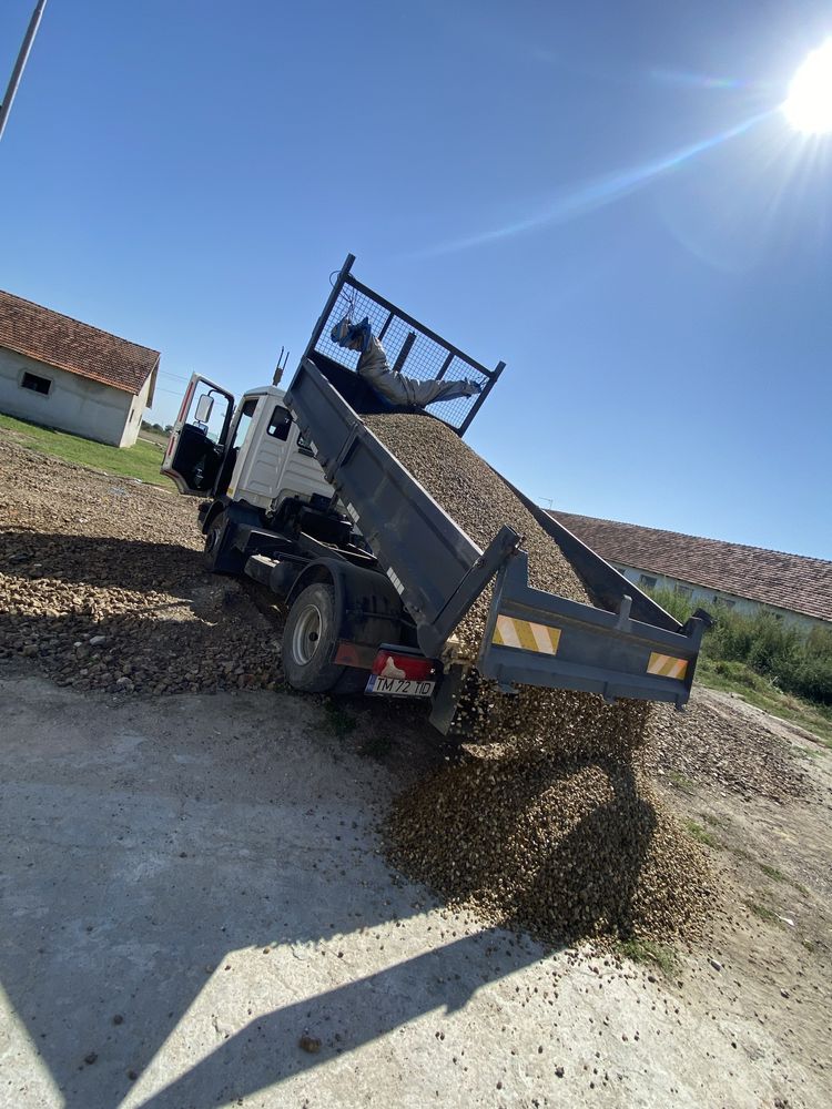 Închiriez Bobcat,excavator,livram  Mranita,nisip,sort,piatră concasată