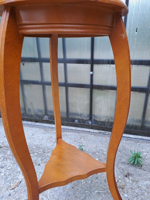 piedestal lemn postament suport lemn 40 - 66 cm