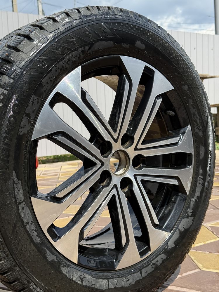 4 шт диски от nissan x-trail, сост-е среднее