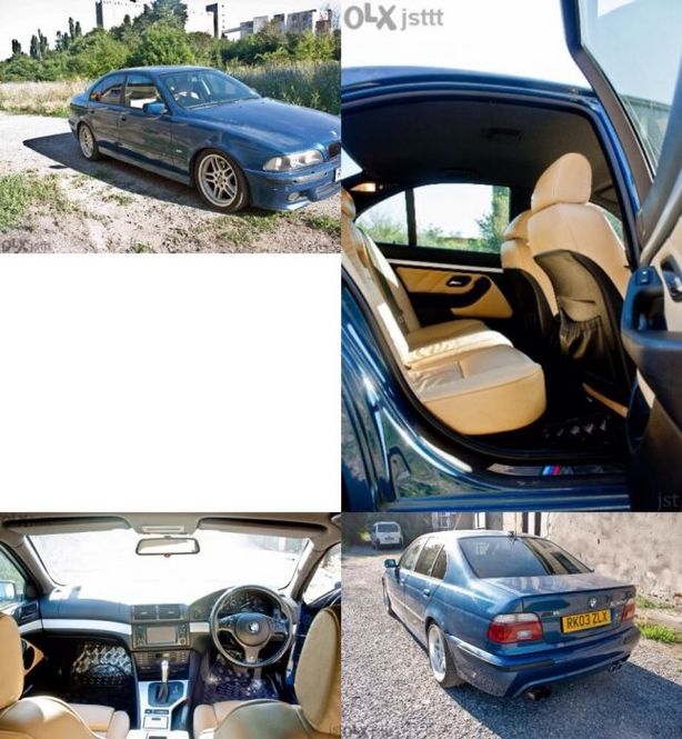 BMW E39 на части 528i, 530d, 535i, 540i Individual Msport