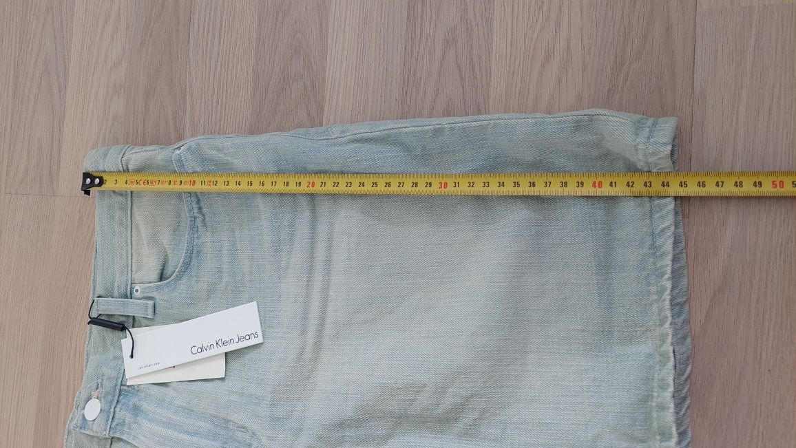 CALVIN KLEIN оригинални нови дамски къси дънки - 31 CK Келвин Клайн
