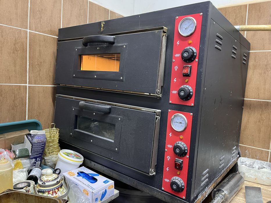 продам пицца печь почти новая в актобе