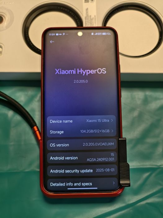 Xiaomi 15 ultra, kit, garantie