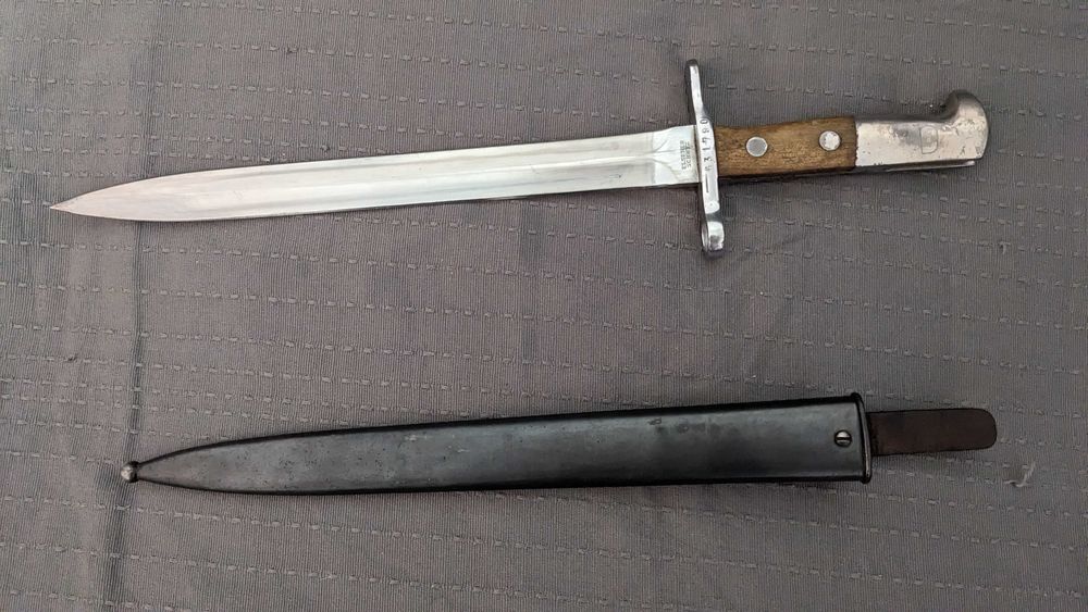 Baionetă Elvetiana Interbelica Schmidt Rubin K11 K31 M1918 (ZZ20)