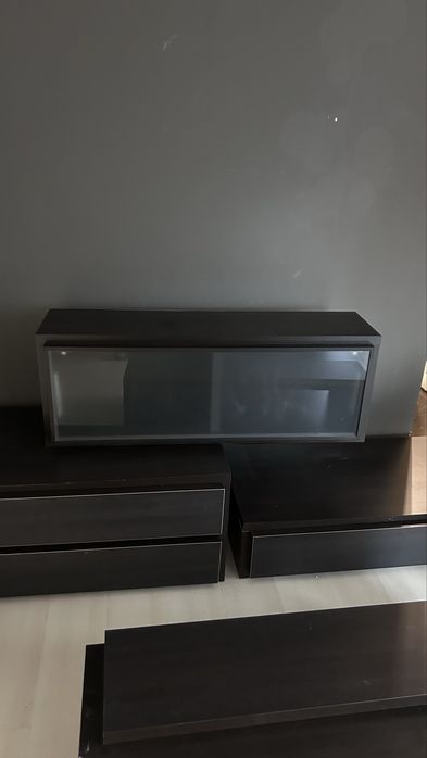 Комплект тв шкаф ,масичка,,шкаф за стена и полица