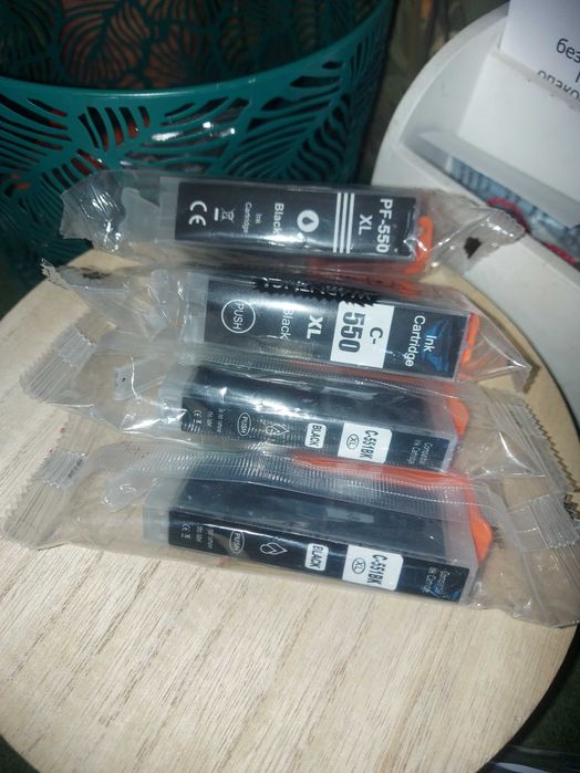 Мастилници PGI 550BK/ CLI-551BK касети за принтер Canon PIXMA