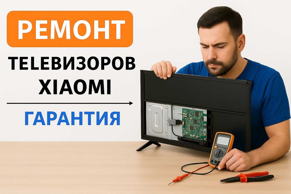 Ремонт телевизора Xiaomi | Сяоми | Ксяоми (Mi TV, Redmi TV)