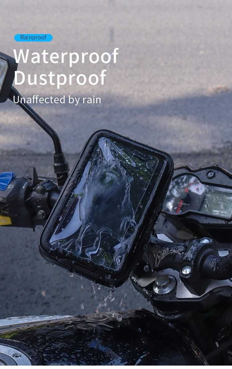 Suport telefon moto/atv/scuter impermeabil husa cu touchscreen