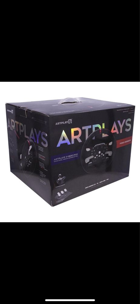 Игровой руль Artplays v-1600 pro