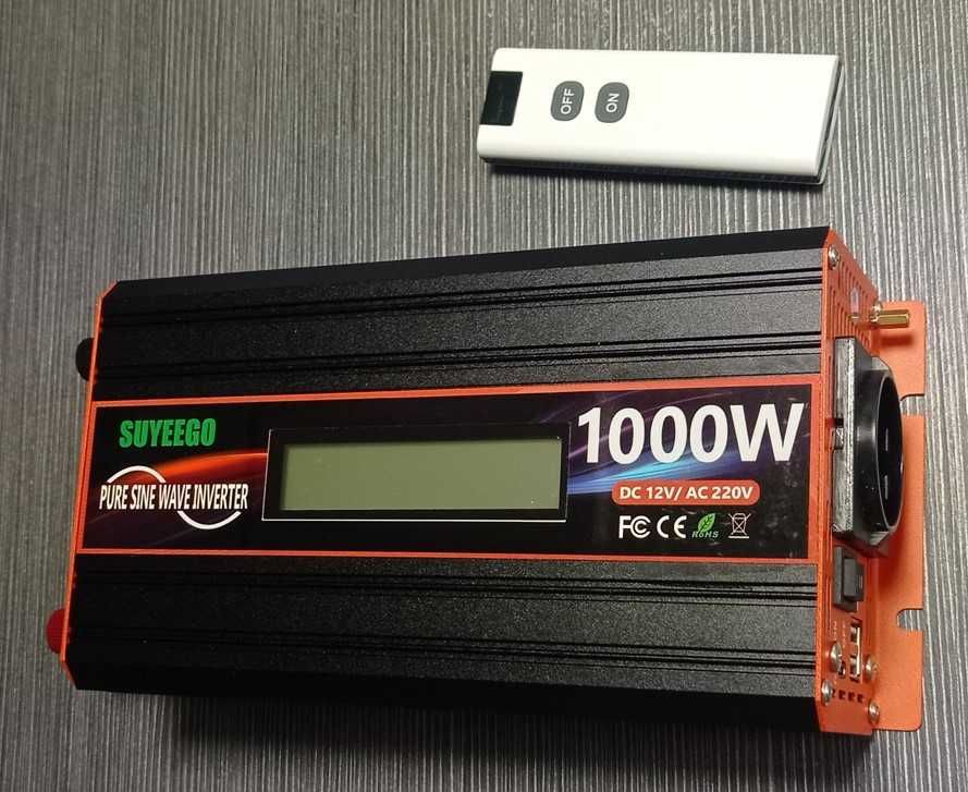 Инвертори SUYEEGO 1000/2000W пълна синусоида с дистанционно упр.