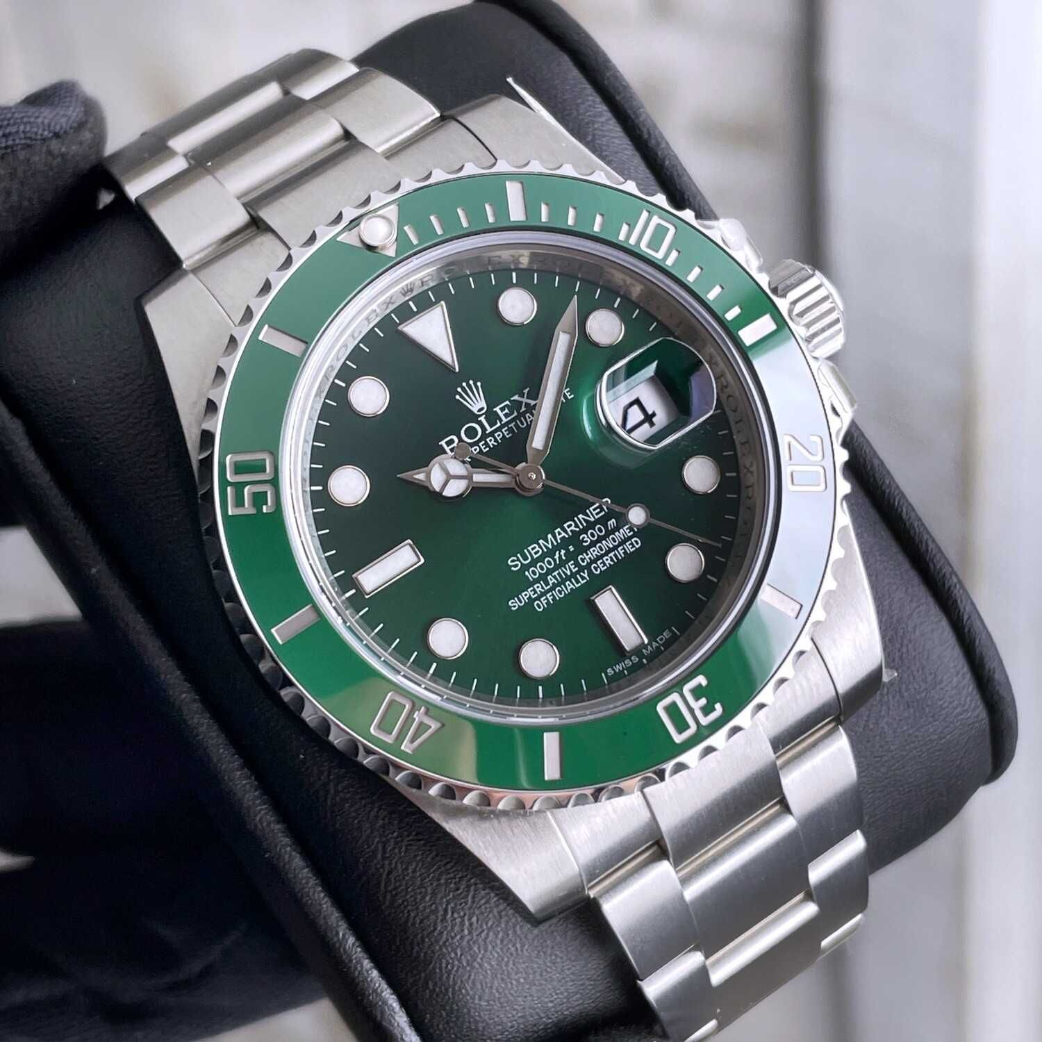 Rolex Submariner "Hulk" Edition New Luxury & Automatic 41 mm