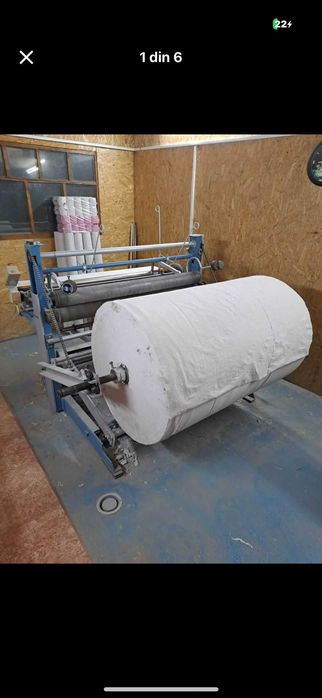 Vând utilaje hârtie igienică