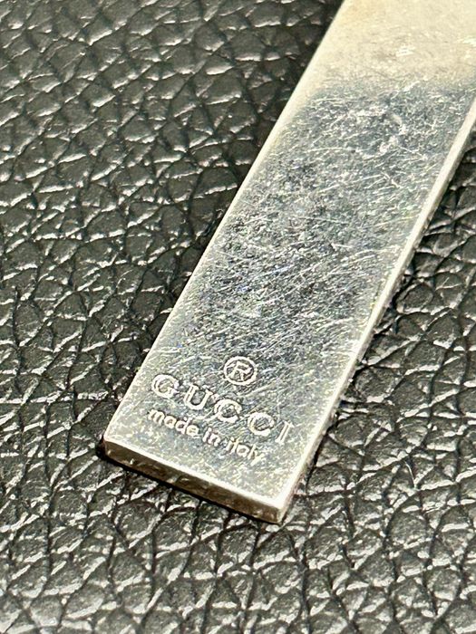 Pandantiv GUCCI original cu lanțișor argint