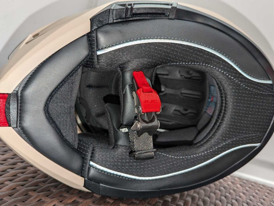 Casca moto HJC i80, marime XS - flip-up, ochelari de soare