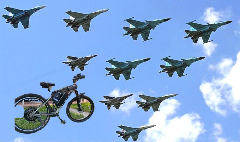 Электровелосипед 1000W 36V